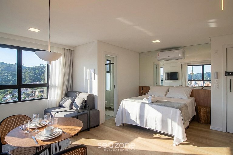 Studio en Condo con Piscina en Blumenau PIN1911