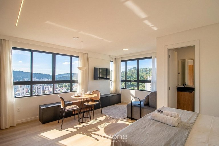 Studio en Condo con Piscina en Blumenau PIN1911