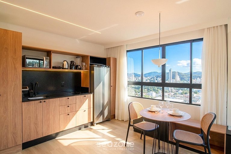 Studio en Condo con Piscina en Blumenau PIN1911