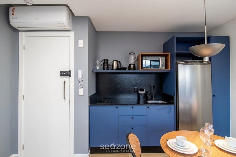 Studio em Cond. c/ Piscina em Blumenau PIN1912