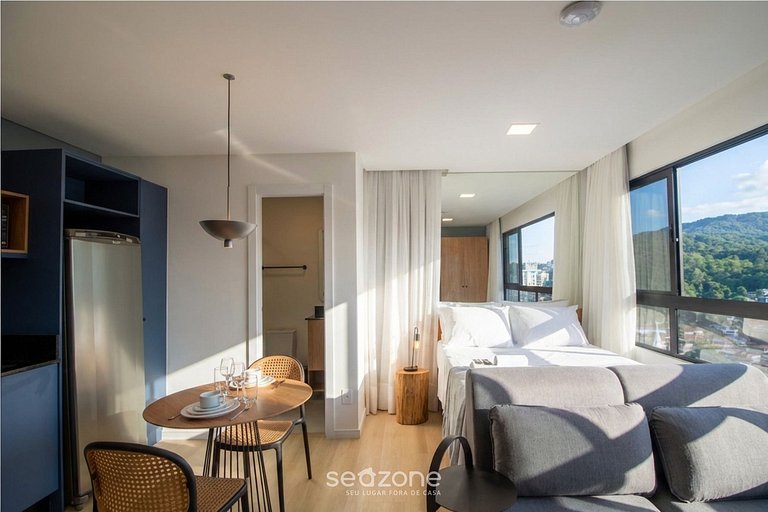 Studio em Cond. c/ Piscina em Blumenau PIN1912