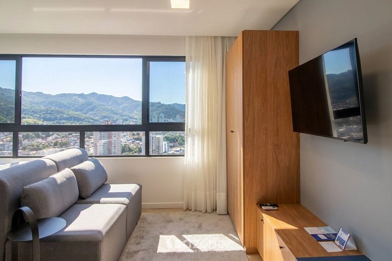 Studio em Cond. c/ Piscina em Blumenau PIN1912