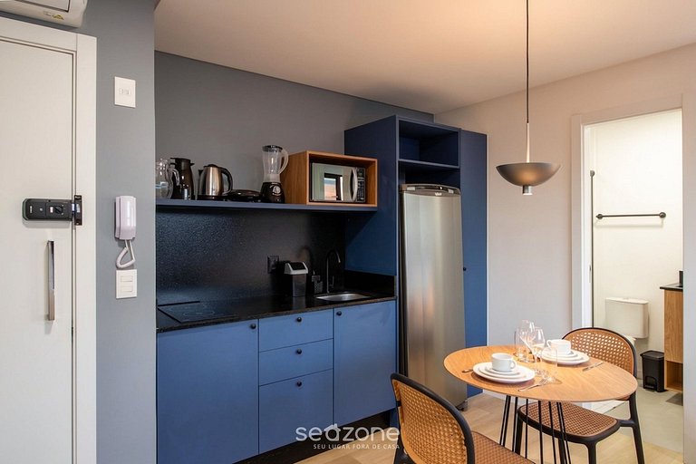 Studio en Cond. con Piscina en Blumenau PIN1912