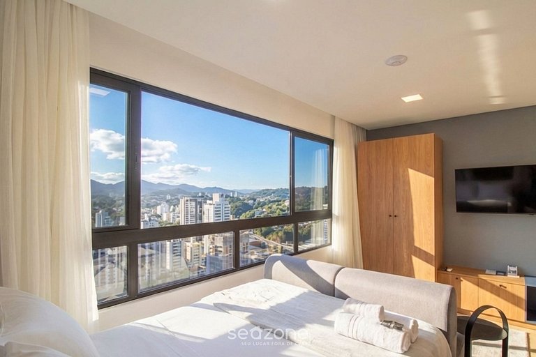 Studio en Cond. con Piscina en Blumenau PIN1912