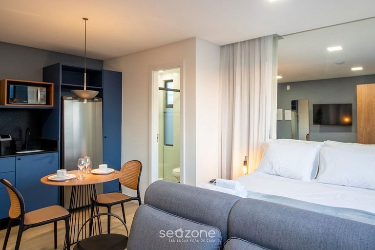 Studio em Cond. c/ Piscina em Blumenau PIN1912