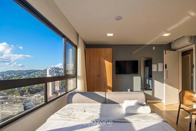 Studio em Cond. c/ Piscina em Blumenau PIN1912