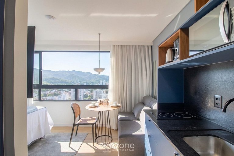 Estúdio a 500m da Vila Germânica, Blumenau PIN1908