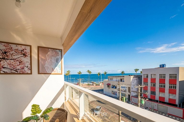 Apto en Cond. con Piscina y Vista al Mar SMA0206