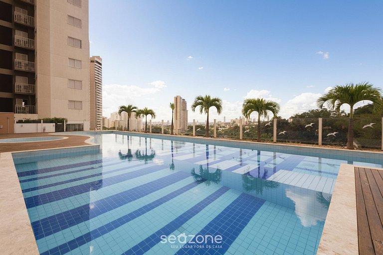 Apt a apenas 750m do Shopping Flamboyant WSL0408