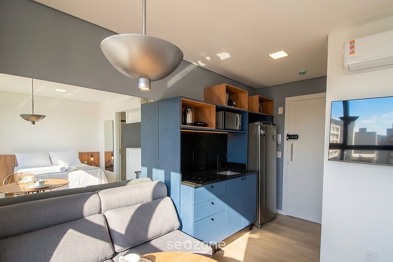 Studio em Cond. c/ Piscina em Blumenau PIN1904