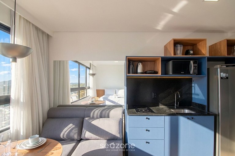 Studio em Cond. c/ Piscina em Blumenau PIN1904