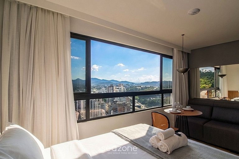 Studio en Cond. c/ Piscina en Blumenau PIN1904