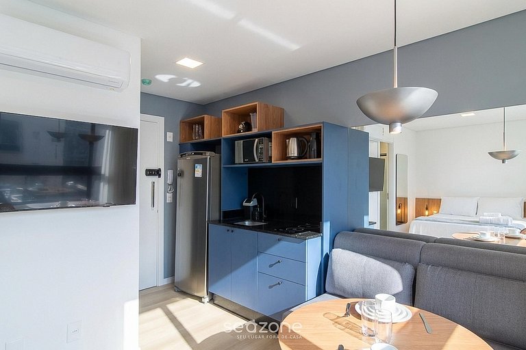 Studio en Cond. con Piscina en Blumenau PIN1903