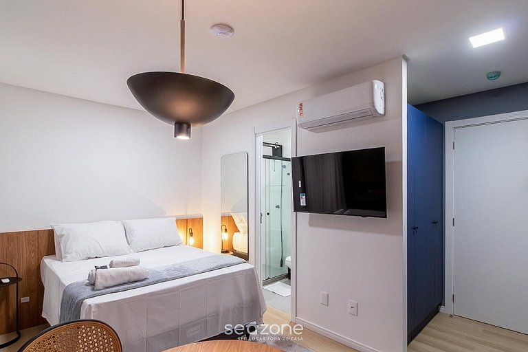 Studio en Cond. con Piscina en Blumenau PIN1903