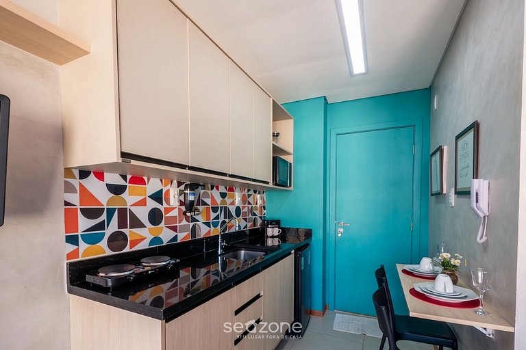 Studio em Cond. c/ Piscina na Barra BPM0102