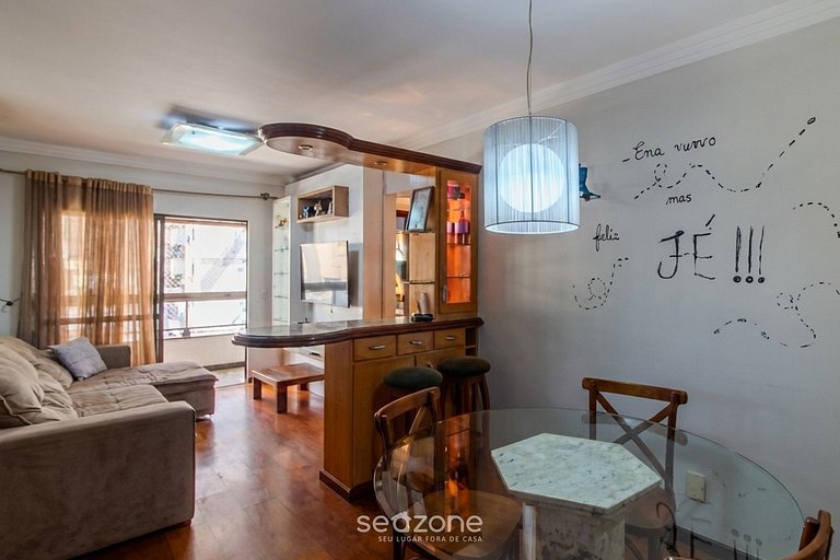 Apto en cond. c/ vista al mar en Barra Sul MDA0501