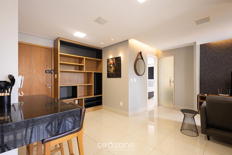 Apt a apenas 750m do Shopping Flamboyant WSL0408