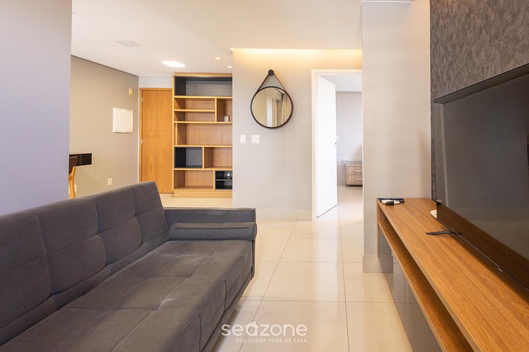 Apt a apenas 750m do Shopping Flamboyant WSL0408