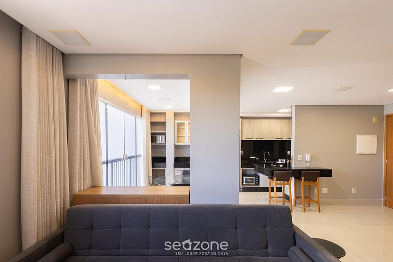 Apt a apenas 750m do Shopping Flamboyant WSL0408