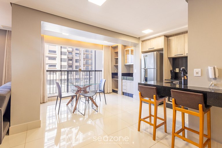 Apt a apenas 750m do Shopping Flamboyant WSL0408