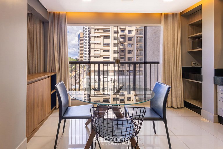 Apt a apenas 750m do Shopping Flamboyant WSL0408