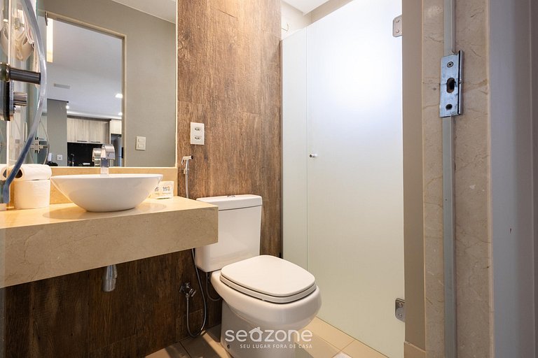 Apt a apenas 750m do Shopping Flamboyant WSL0408