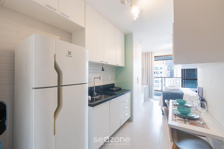 Studio a 500 m del Mar en edif. c/ piscina ZNB1508