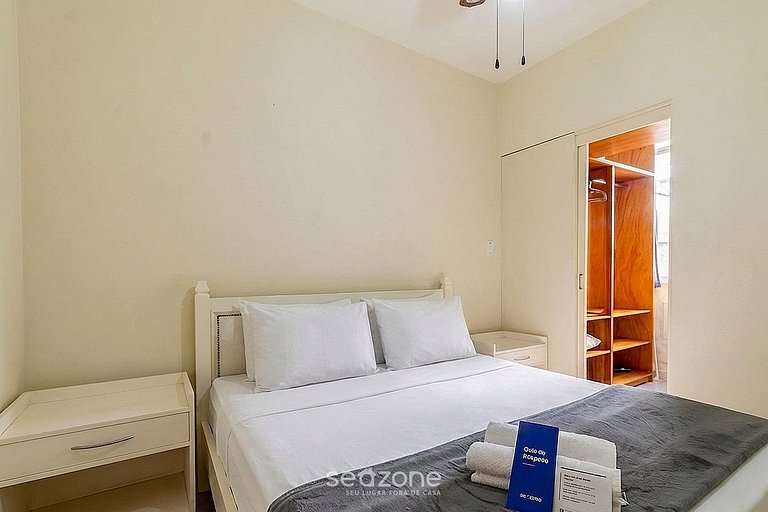 Apto en edificio c/ AA en el Centro de CF SOG0104