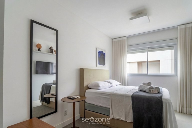 Apto em cond. c/ churrasq. priv. Ingleses CNCD0202