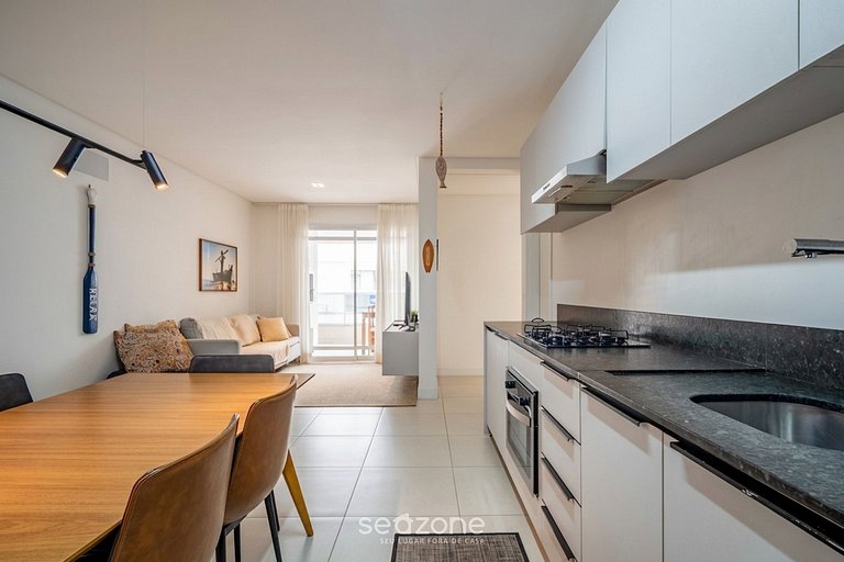 Apto em cond. c/ churrasq. priv. Ingleses CNCD0202