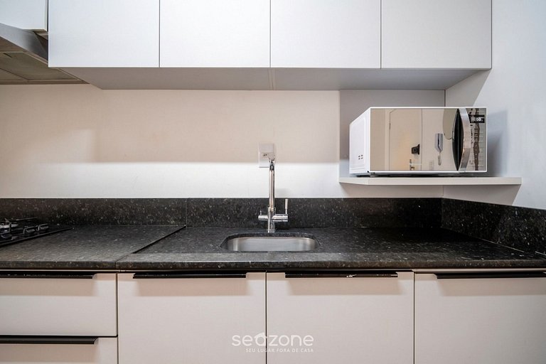 Apto en edif. c/ parrilla priv. Ingleses CNCD0202