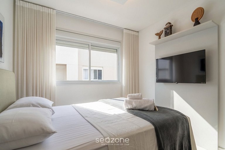 Apto em cond. c/ churrasq. priv. Ingleses CNCD0202