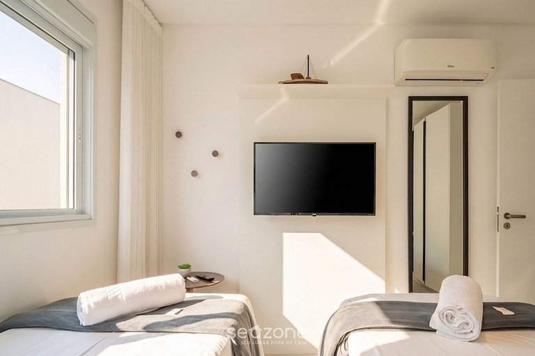 Apto en edif. c/ parrilla priv. Ingleses CNCD0202