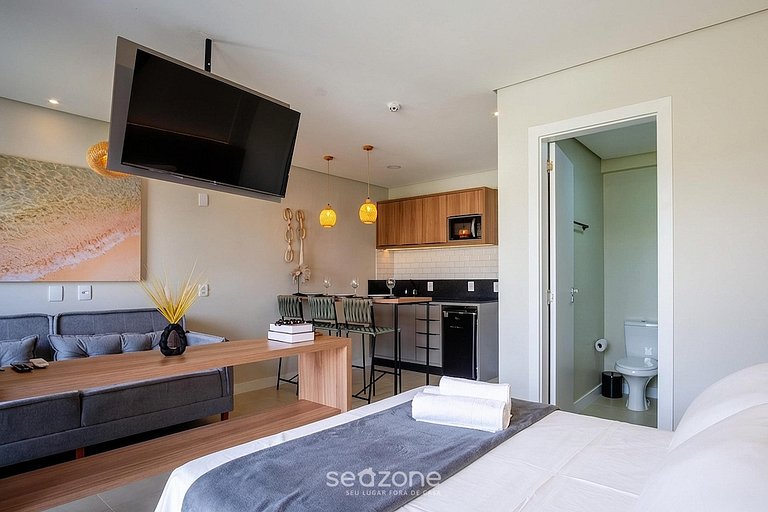 Studio em Cond. c/ Piscina em Imbituba RSO0024