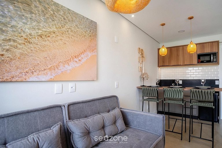 Studio em Cond. c/ Piscina em Imbituba RSO0024