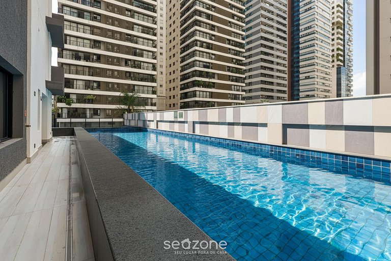 Apto em Cond. c/ Piscina no Setor Marista LIU2306