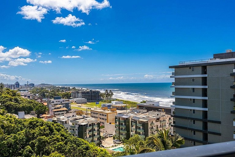 Apto em Cond. c/ Jacuzzi priv. e Vista Mar CLI0018