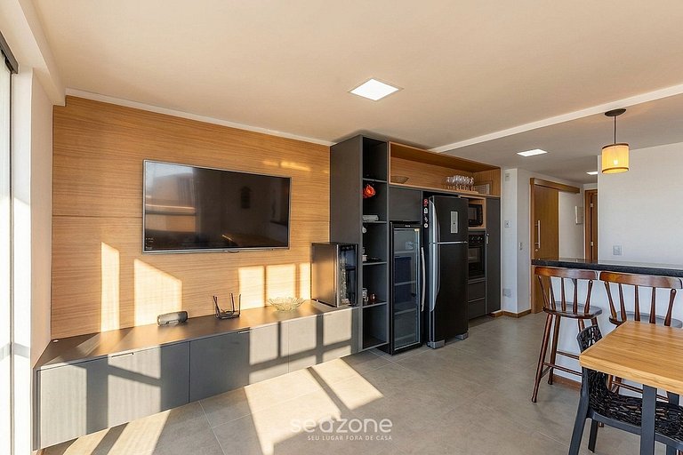 Depto en Cond. c/ Jacuzzi priv y Vista Mar CLI0018