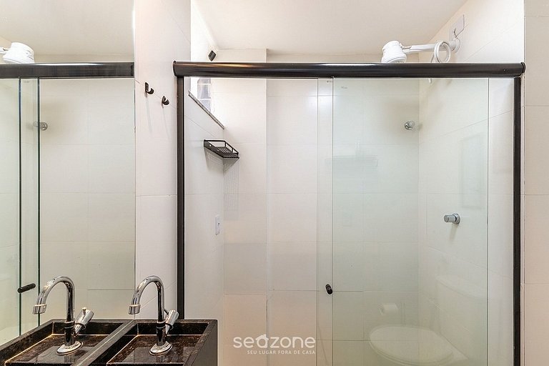 Depto en Cond. c/ Jacuzzi priv y Vista Mar CLI0018