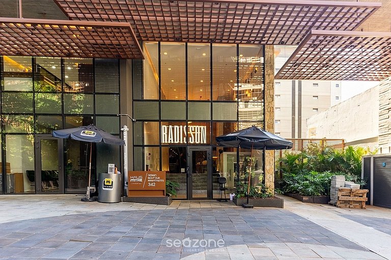 Studio en cond. con balcón en Jardins HMJ0305