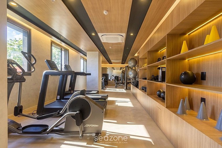 Estudio en Cond. c/ Gimnasio en Bela Vista HMJ0814