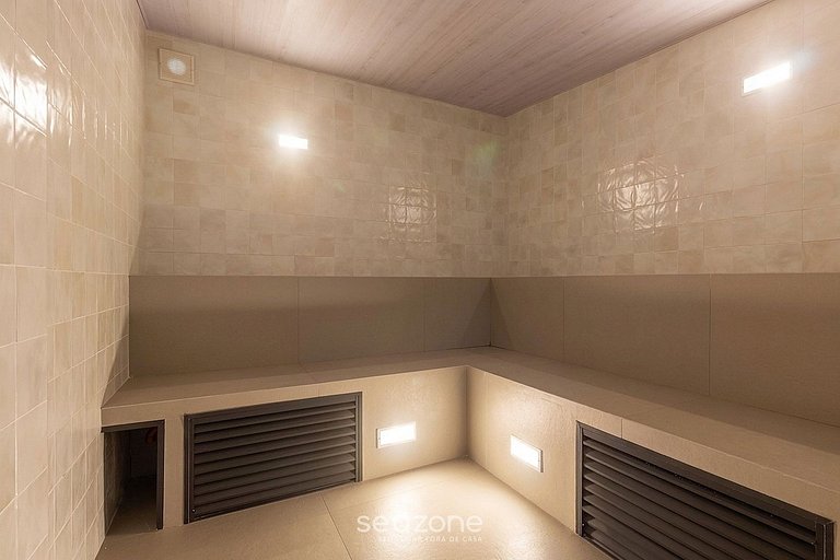 Studio em cond. c/ sacada em Jardins HMJ0305