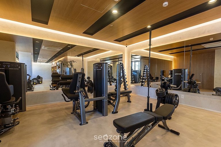 Studio em Cond. c/ Academia na Bela Vista HMJ0602