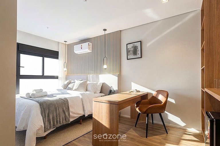 Studio en condo. con gimnasio en Jardins HMJ0301