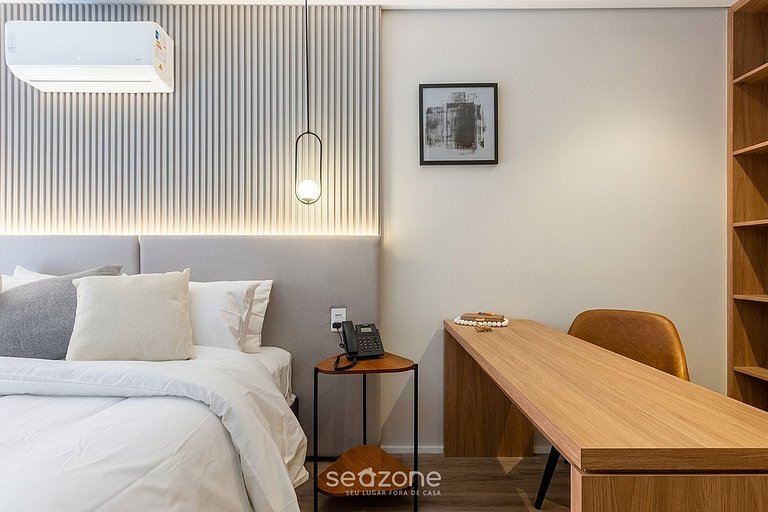 Studio en condo. con gimnasio en Jardins HMJ0301