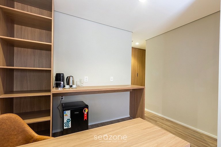 Studio en condo. con gimnasio en Jardins HMJ0301