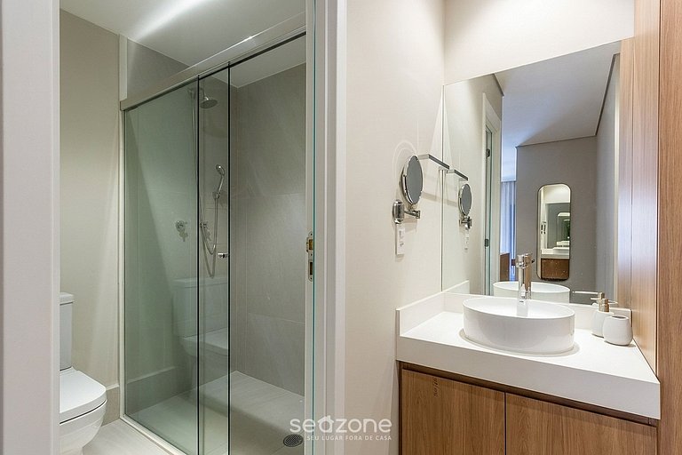 Studio en condo. con gimnasio en Jardins HMJ0301