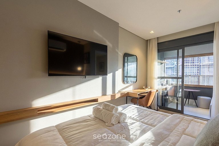 Studio en Cond. c/ Gimnasio en Jardins HMJ0407