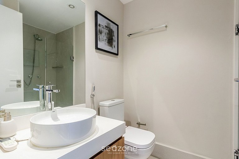 Studio em Cond. c/ Academia em Jardins HMJ0407