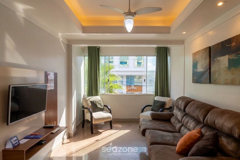 Apto con suite a 30 m del mar en Itapema CAE0103